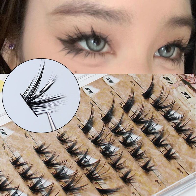 Nieuwe Cat Eye Nerts Wimpers 3 - Eyelash Extension Volume Cat Eye recensie en prijs
