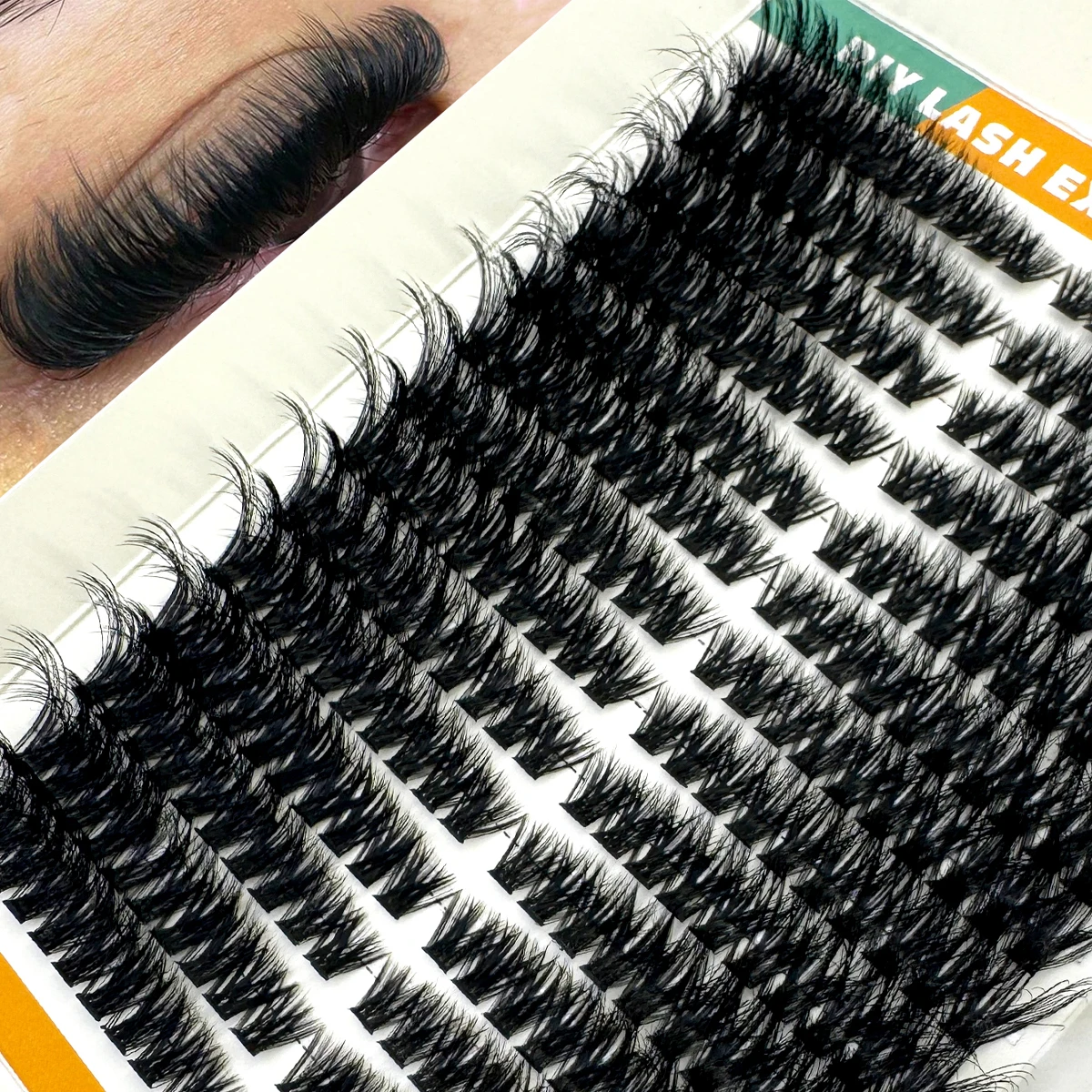 AMSDCN 80D Fluffy Lash Cluster - Eyelash Extension Volume Cat Eye recensie en prijs