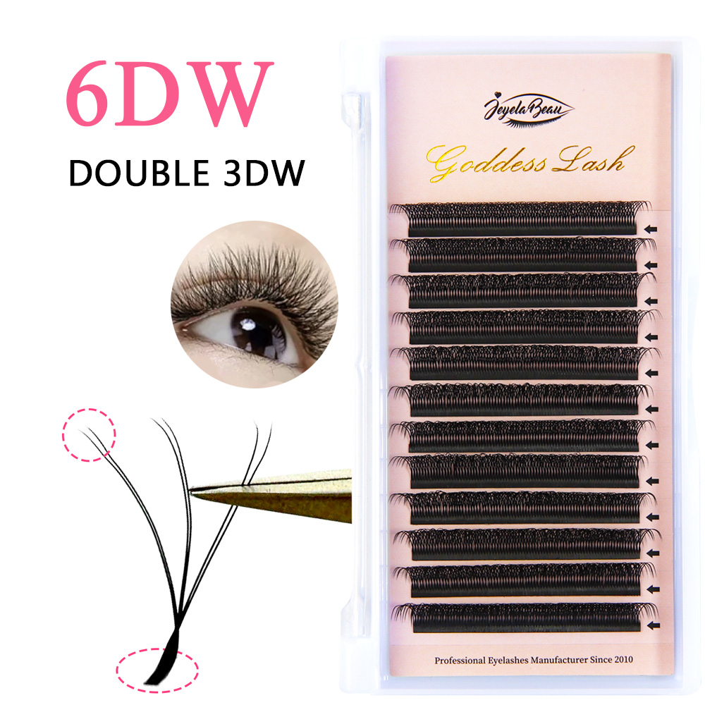 Godin Double 3D/4DW gevormde w - Eyelash Extension Double Volume recensie en prijs