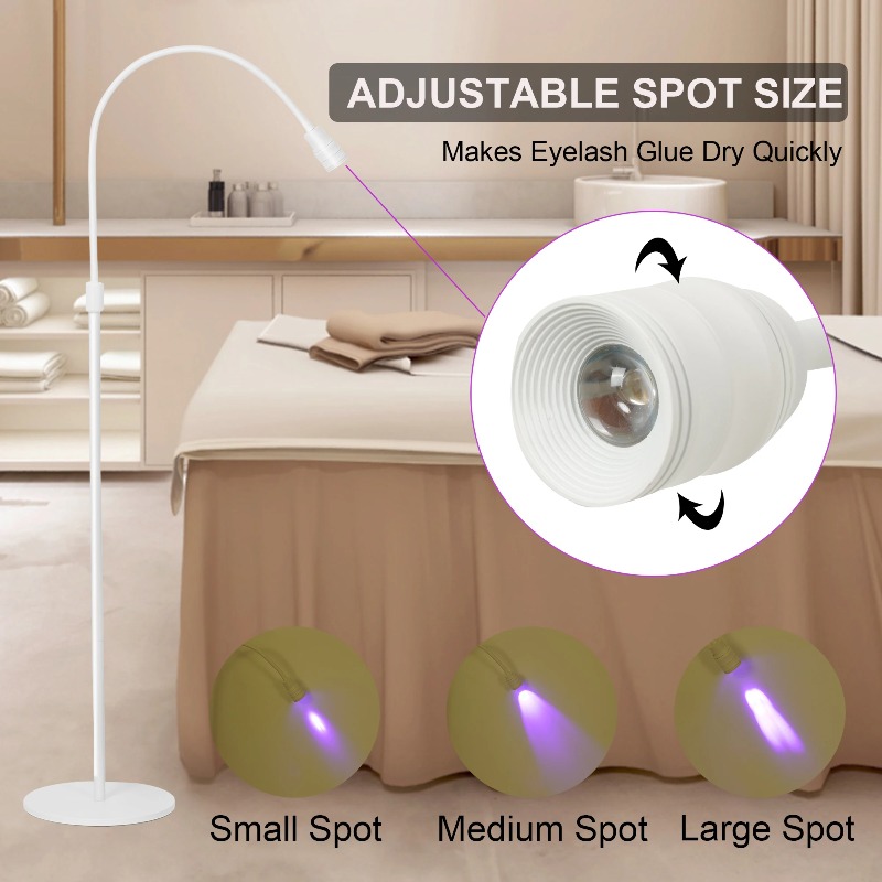 UV-wimperlamp voor het aanbren - Eyelash Extension Glue recensie en prijs