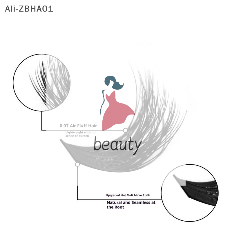3D Faux Mink Wimperextensions, - Eyelash Extension Individual recensie en prijs