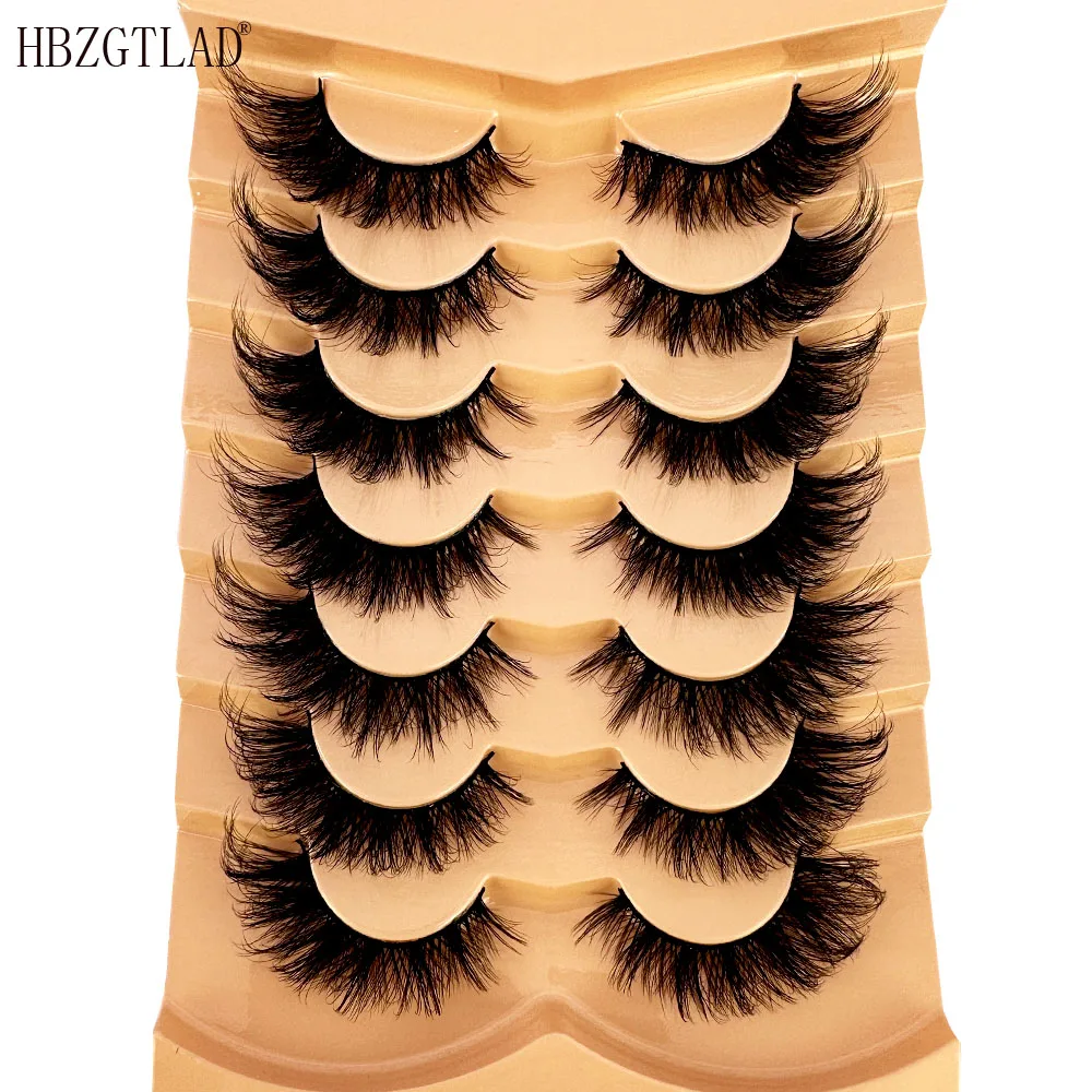 7 paar dikke cat eye wimpers,  - Eyelash Extension Volume Cat Eye recensie en prijs