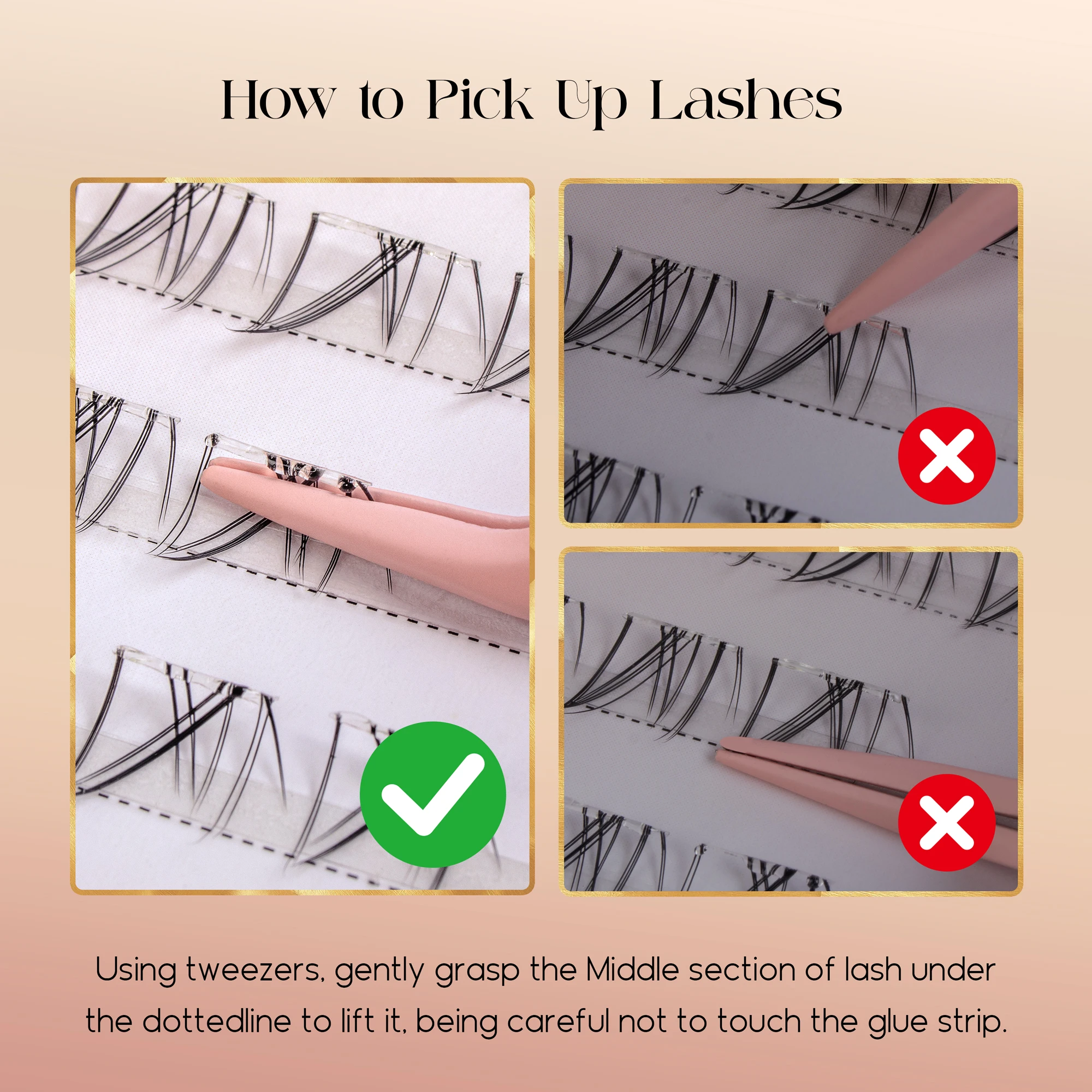 Befer Geen lijm nodig Onderste - Eyelash Extension Adhesive recensie en prijs