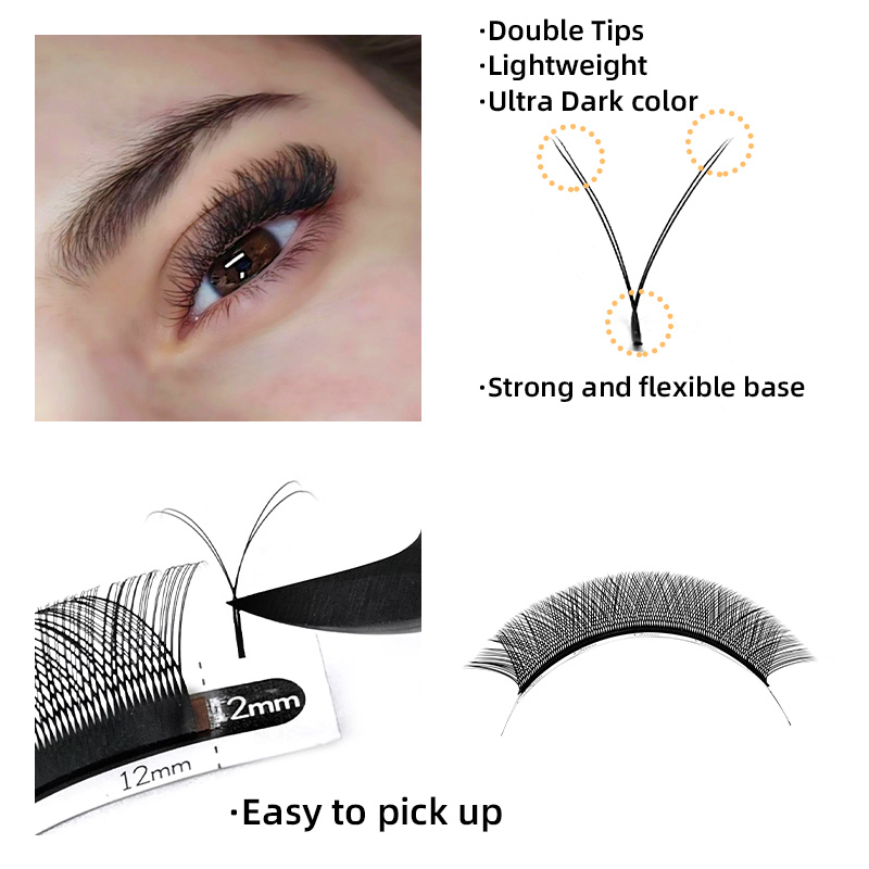 LIEFDE WIMPERS YY Vorm Lash Ne - Eyelash Extension Double Volume recensie en prijs