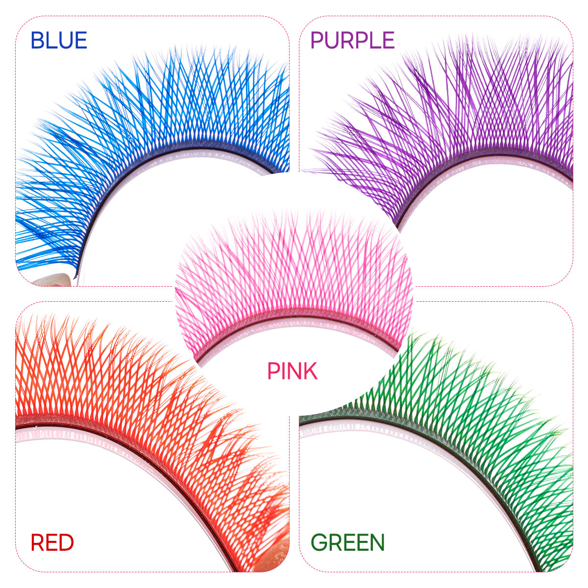 Arison Mixed Color Yy Wimpers  - Eyelash Extension Double Volume recensie en prijs