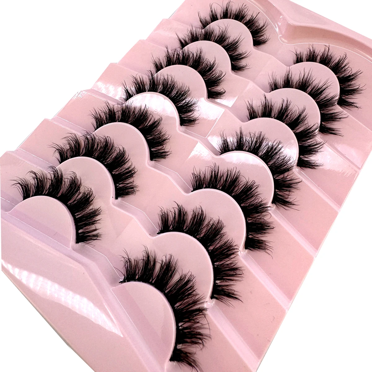 AMSDCN 7 Paar Pluizige Cat Eye - Eyelash Extension Volume Cat Eye recensie en prijs