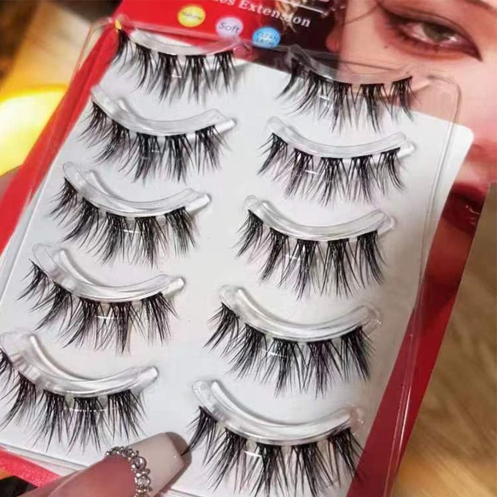 5Pairs 3D Nertsen Kat Wimpers  - Eyelash Extension Volume Cat Eye recensie en prijs