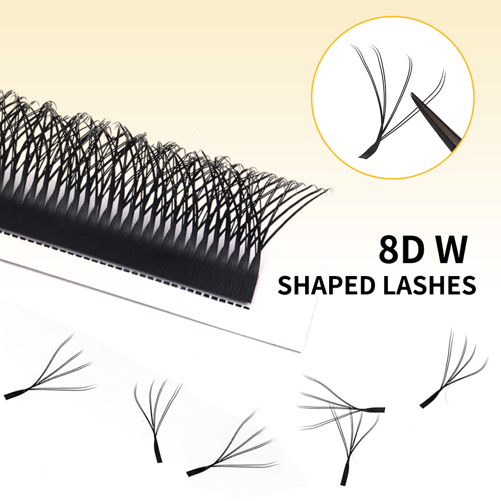GEMERRY 4D/6D/8D/10D W Wimpers - Eyelash Extension Double Volume recensie en prijs