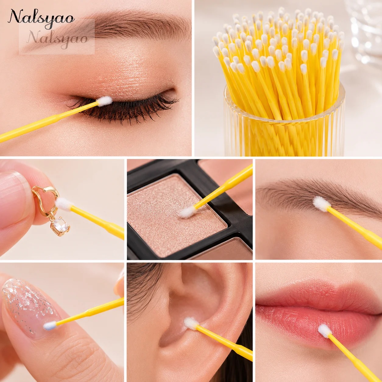 500 stuks reinigingswattenstaa - Eyelash Extension Glue recensie en prijs