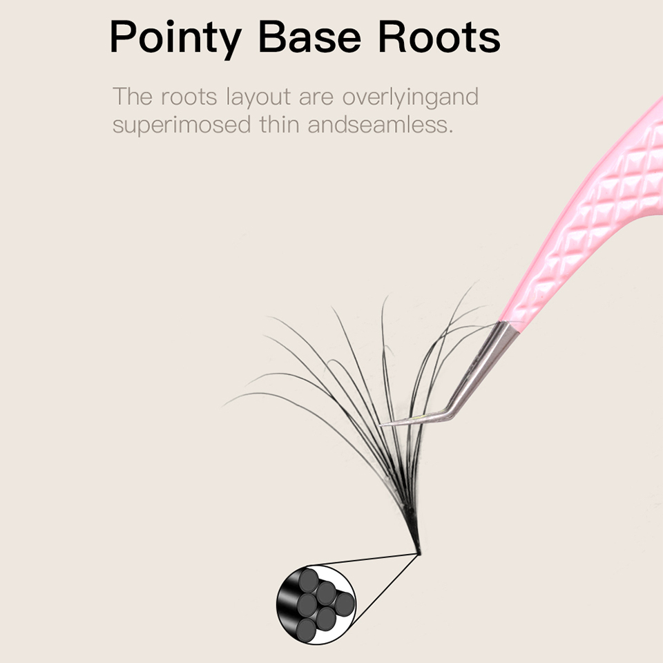 Aguud Dubbele Laag Puntige Bas - Eyelash Extension Double Volume recensie en prijs