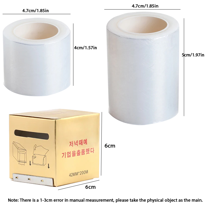 200m Transparante Make-Up Film - Eyelash Extension Adhesive recensie en prijs
