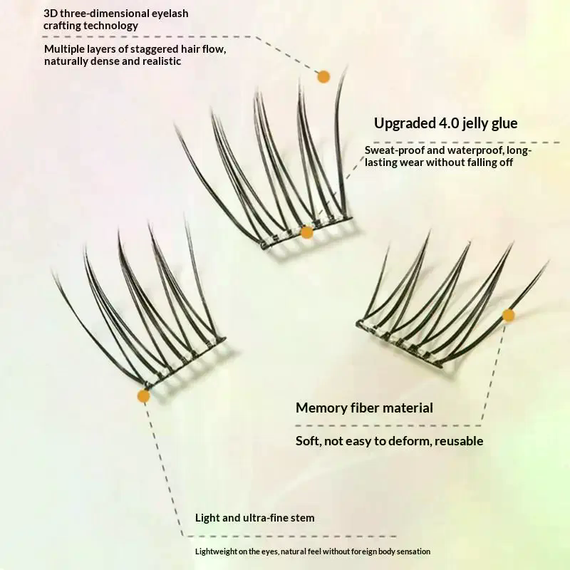 7 rijen zelfklevende wimpers z - Eyelash Extension Adhesive recensie en prijs